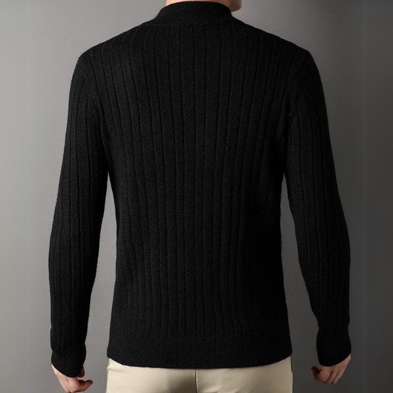 Montreux Wool Quarter Zip Sweater